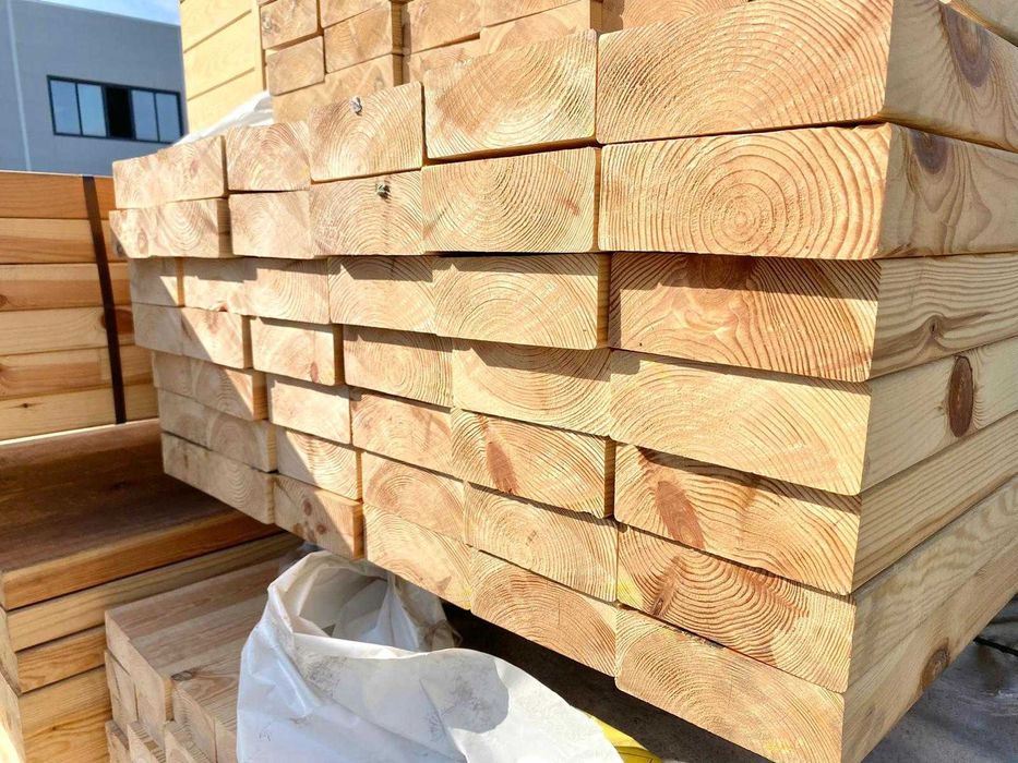 Grinzi KVH - 13 metri IMBINATE IN DINTI Pin Silvestru – 60x200x13000mm