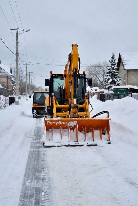 Расчистка территории под стройку