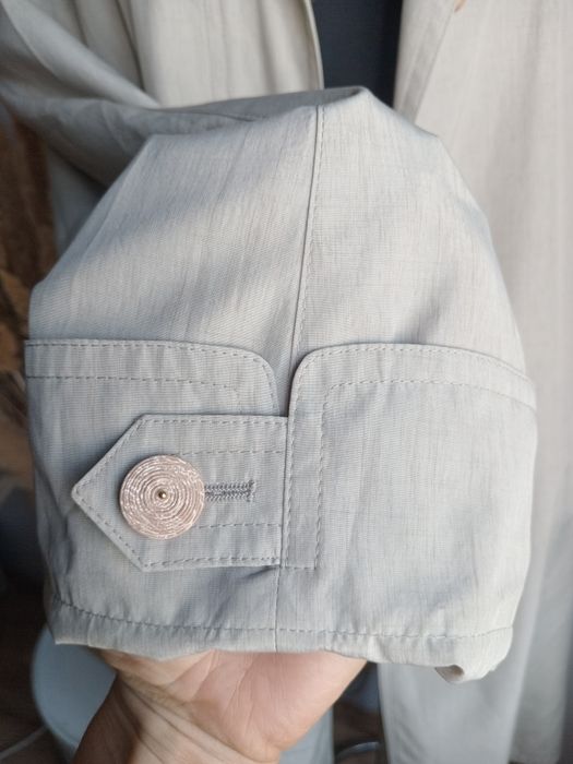 Trench din blend de vascoza