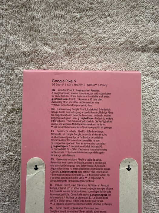 google pixel 9  128GB SIGILAT
