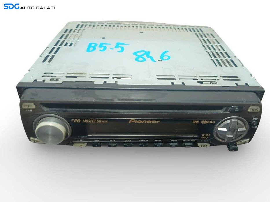 Unitate Radio CD Player Pioneer Multimarca Volkswagen Audi Skoda Seat Peugeot Citroen Dacia Renault Ford 1995 - 2020 [A0803]