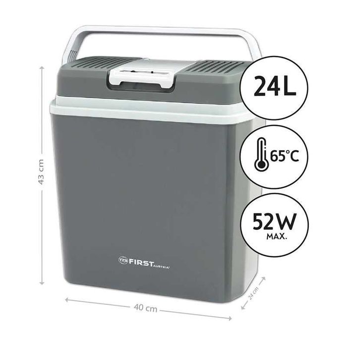 Хладилна чанта с голям обем 24 литра 2в1 за охлаждане и затопляне