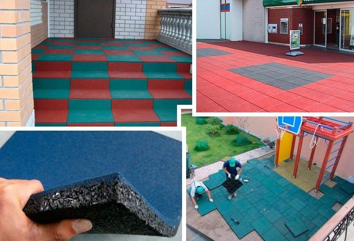 Резиновые покрытие, плитка  бесшовный rezina qoplama установка