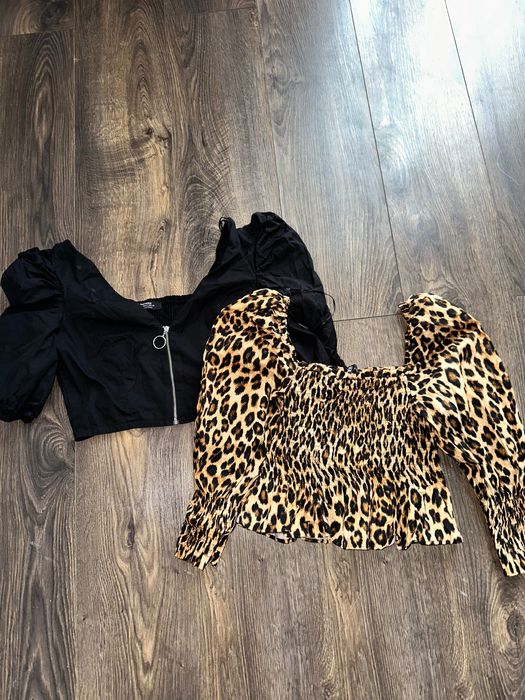Set 2 topuri Zara/ Bershka