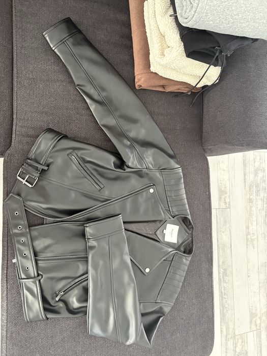 Pepe jeans яке от еко кожа