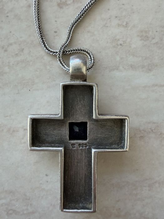 Lant de argint cu Cruce