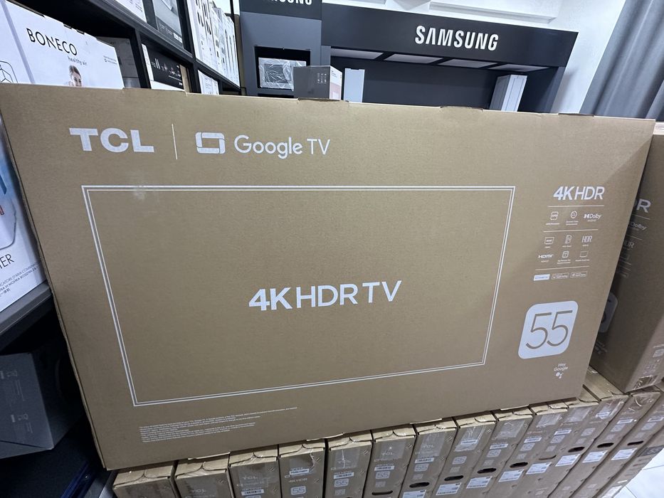 Телевизор TCL 55V6C 4K HDR 2025 Со Склада Оптом Доставка Установка