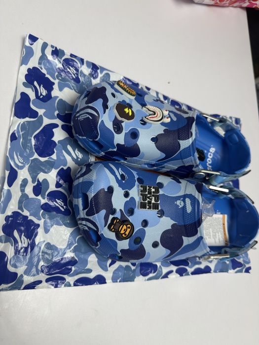 Crocs Bape blue marimea 44