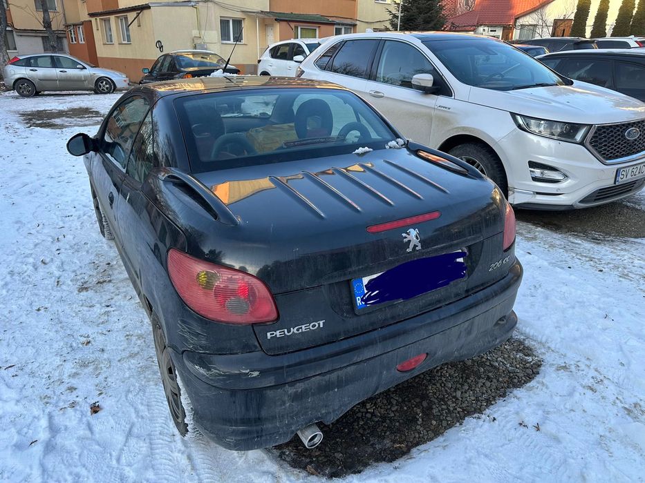 Peugeot 206CC - decapotabila