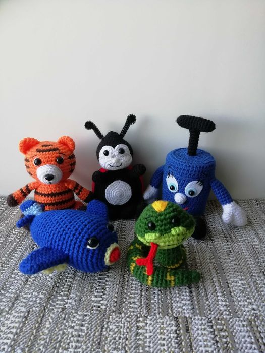 Игрушки вязаные ручной работы