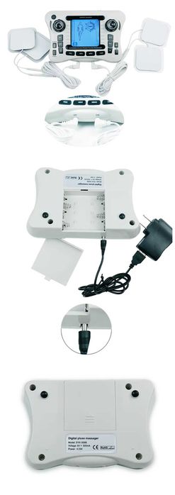 Aparat masaj, EMS TENS, 20 nivele stimulare elctrica, nervi muschi