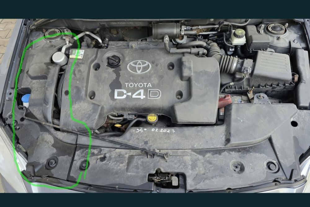 Carenaj / protecție plastic motor