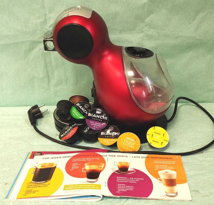 Кафемашина с гаранция 1 година NESCAFÉ® Krups automat Melody.Red