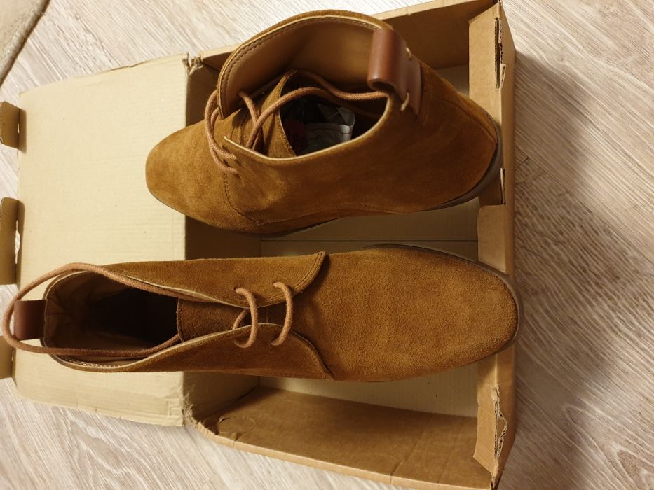 Ghete Mango din piele intoarsa