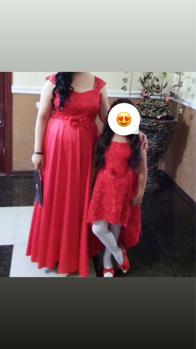 Платье мама и дочка