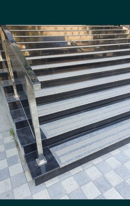 Травертин гранит мрамор установка монтаж