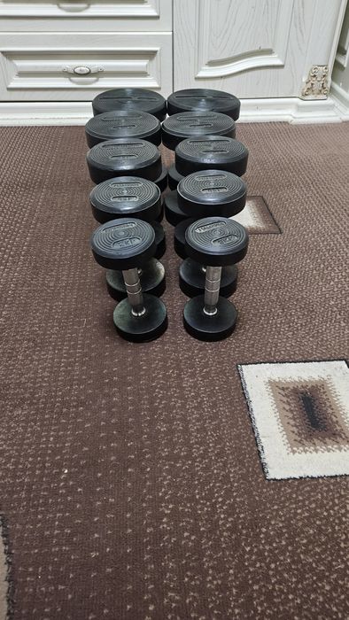 Gantel sotiladi rezina zavod xolati ideal