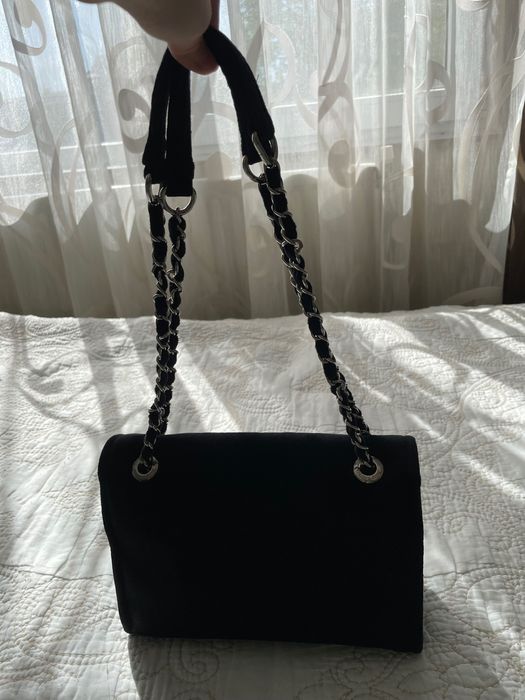 Плюшена чанта с камъчета, Juicy Couture
