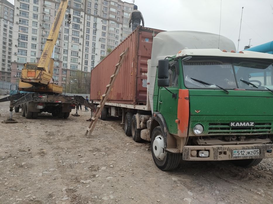 Услуга длиномер контейнеровоз шаланды Автокраны