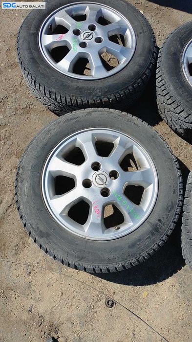 Set 4 Jante Roti Aliaj 185 65 15 R15 Fara Anvelope Opel Astra G 1998 - 2007 [M8059]