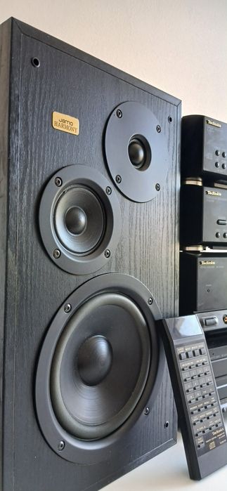Technics Hi-Fi кула — 4 компонента + тонколони Jamo Harmony 20