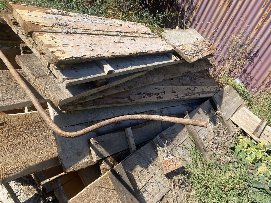 Лесо-, пило-, стройматериалы б/у