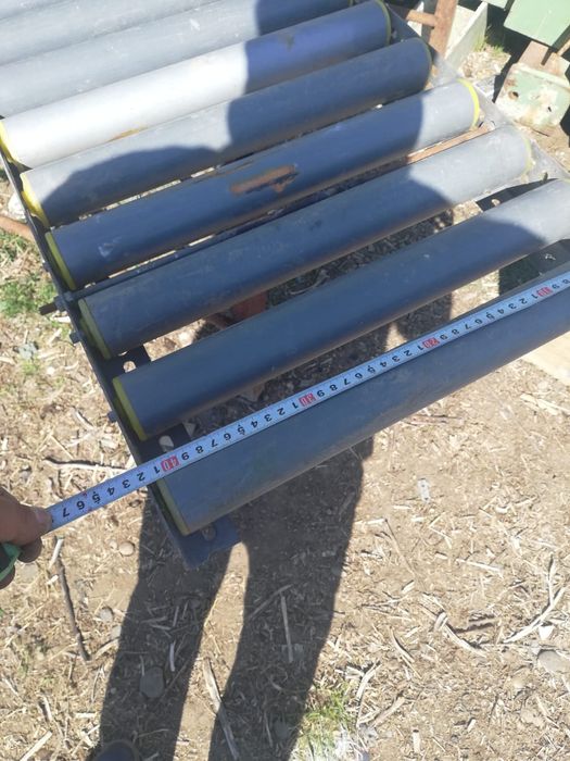 Masa cu role pentru transporta colete diverse materiale profile pvc