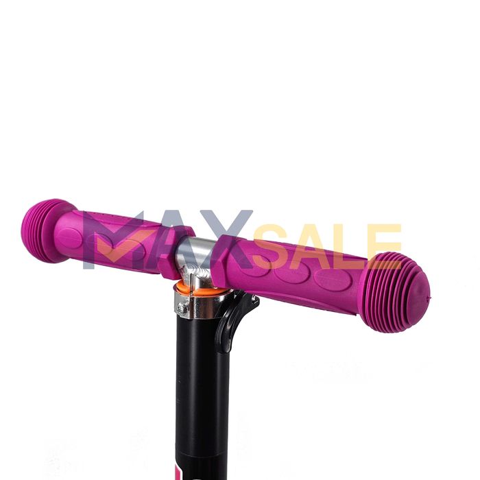 Детска тротинетка 3 светещи колела еднорози/розово/синьо скутер колело