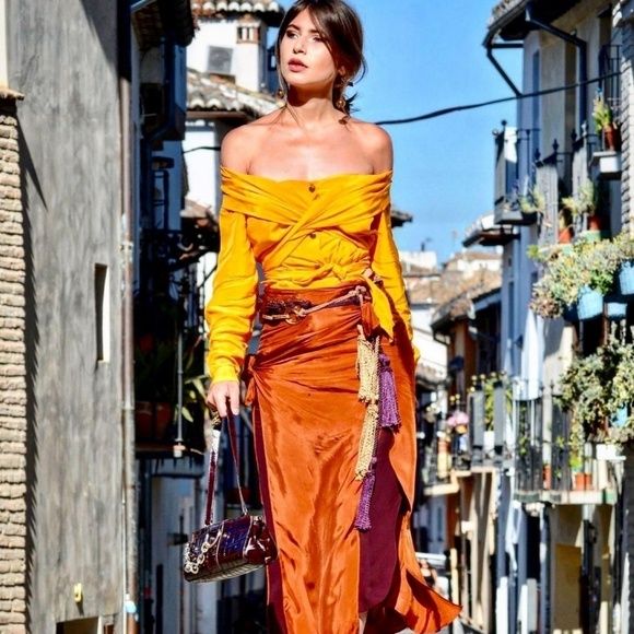 Set fusta /bluza Zara Studio