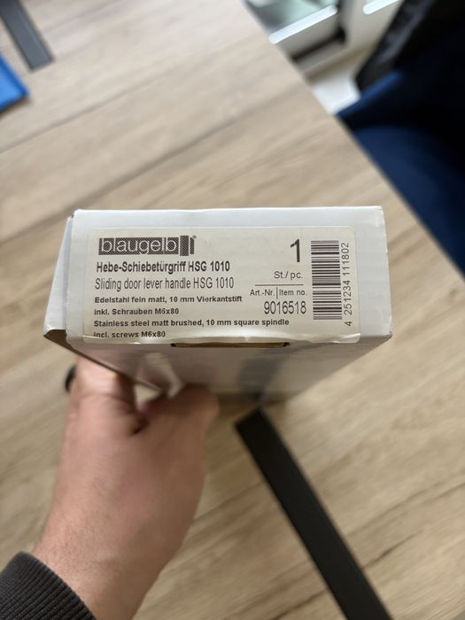 Maner interior usi culisante blaugelb HSG 1010