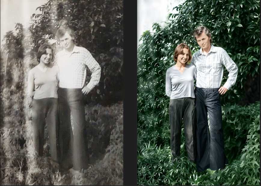 Prelucrare/restaurare/editare/colorizare fotografii noi si vechi