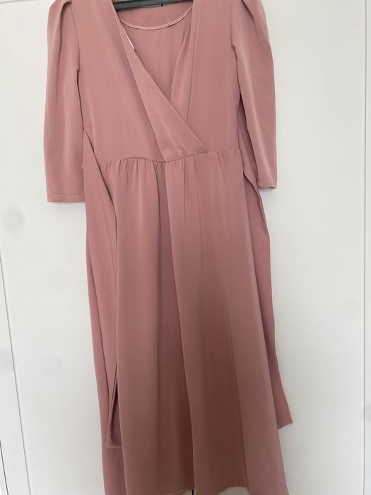 Шифоновое платье миди