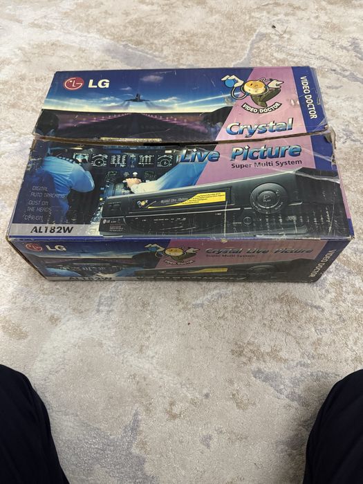 LG AL182W Videopleyer (VHS) — Holati a'lo, komplektda!