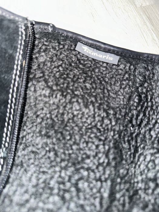 Cizme piele naturala imblanite