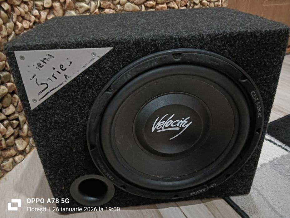 Bas auto blaupunk de 10" 200 w rms 2 x 4 ohm
