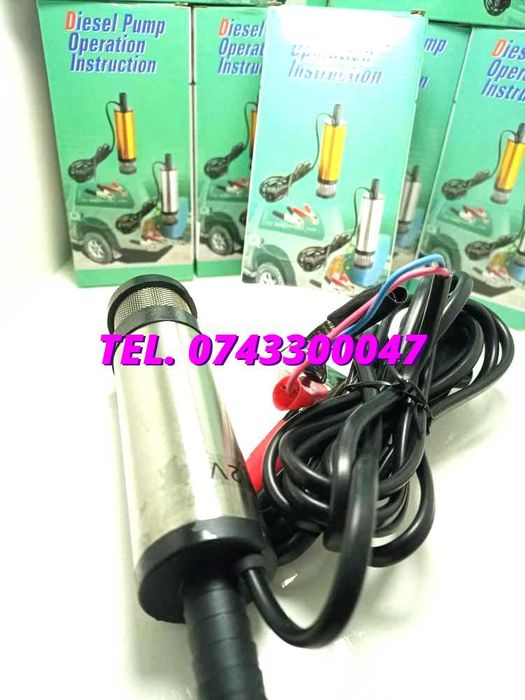 Mini Pompa Transfer Motorina Si Ulei 12v 12lm