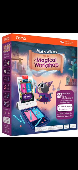Osmo комплект за iPad – Genius Starter Kit + 2 Math Wizard, НОВИ