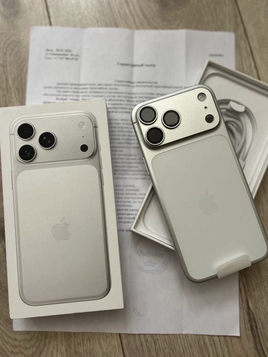 Айфон 17 про макс 256 гиг 100%