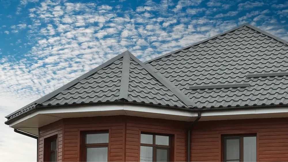 Металлочерепица , шатр , черепица , гарантия , бесплатная доставка