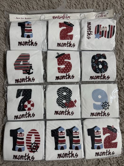 Боди от 1 месяца до 12 месяцев