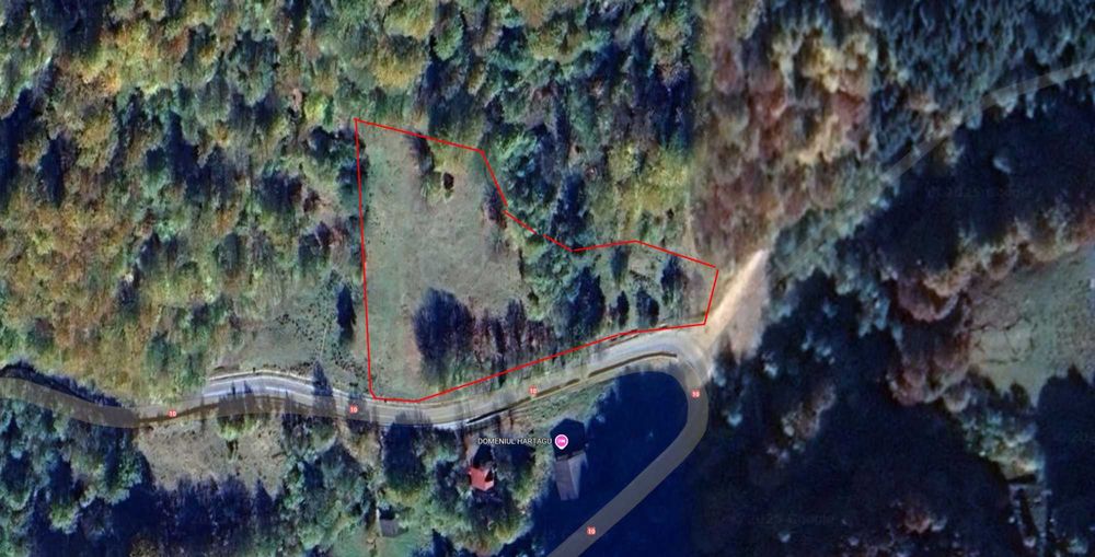 Teren intravilan Siriu (Gura Siriului) punct intrare Harțagu