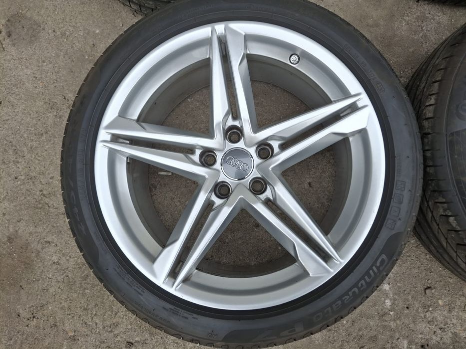 Перфектни джанти 5х112 18 8.5j et29 с много добри гуми