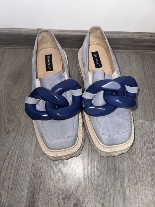 Pantofi Gemelli din piele naturală – model rar, indisponibil pe site