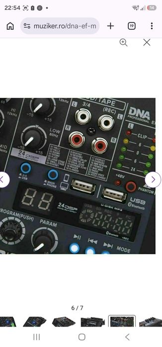 Mixer audio analog