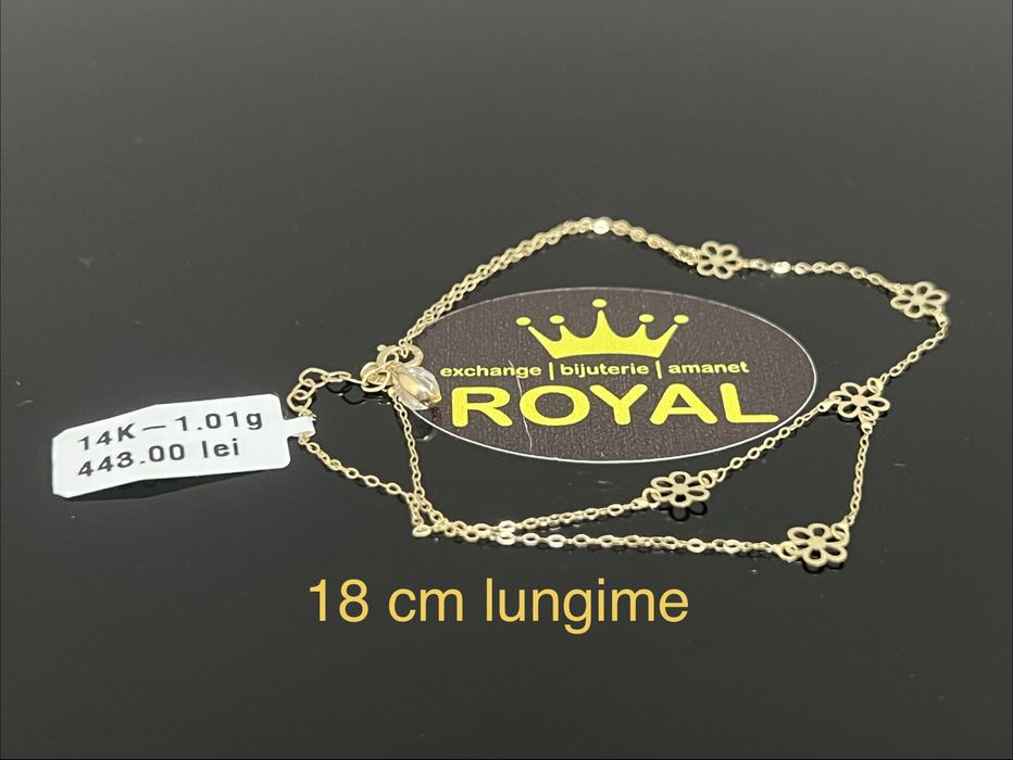 Bijuteria Royal CB : Bratara dama aur 14k 1,01 grame