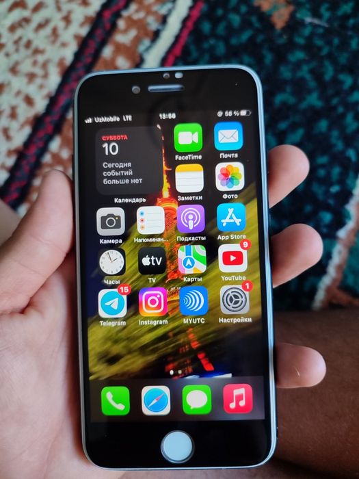 Iphone 7 idel hamma joyi ishledi yomkost 100 atp ishledi xotira 32