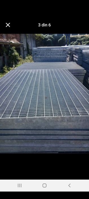 Gratare zincate la diferite dimensiuni debitam la dimensiunea dorită d