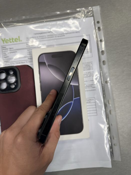 Гаранция! Iphone 16 pro 256gb