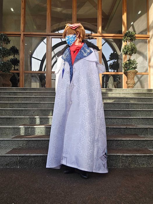 косплей плащ fatuis from genshin impact