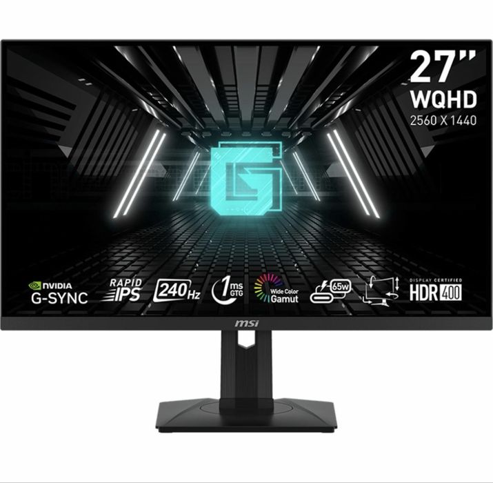 Монитор MSI 27” 2K 240 Гц — идеальное состояние